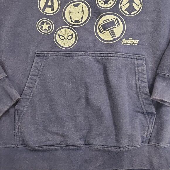 Marvel Avengers Inginity War Emblems Hoodie L - Picture 5 of 8